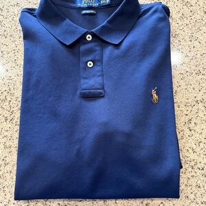 Ralph Lauren Men's Deep Blue Polo Shirt
